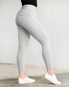 FAGER Loui Active Leggings Full seat , GREY  UK 6  EU 34  (LOUI)