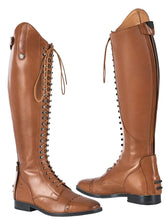 Load image into Gallery viewer, BUSSE Riding-Boots LAVAL  (NN) , Cognac , UK 5 EU 38 (BUSSE LAVAL (NN)

