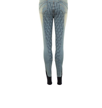 Load image into Gallery viewer, ANKY Riding Denim Breeches ,   Navy, UK 10  EU 38 (XR19105)
