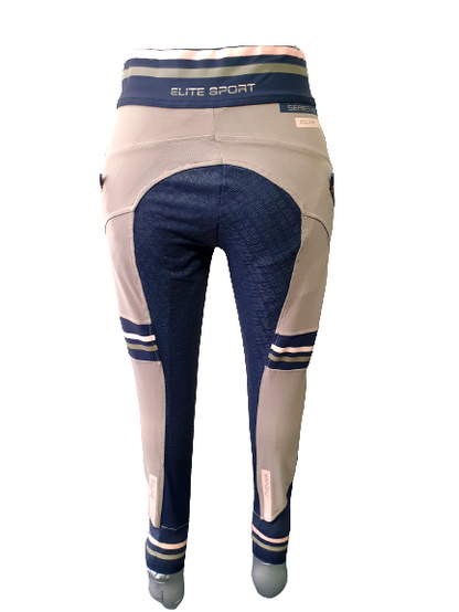 PREMIER EQUINE  Sport Tights  Sticky FullSeat  , Walnut, UK 18 EU 30 (400730)