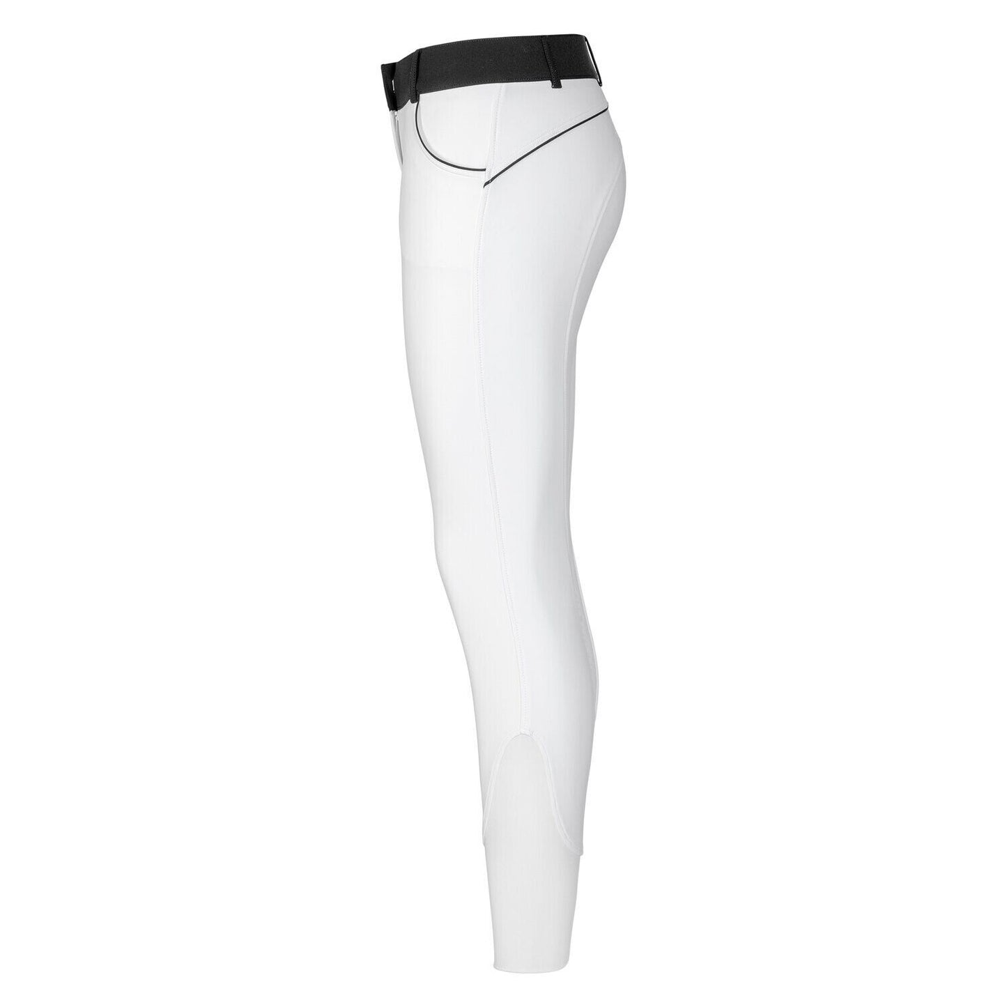 black forest grip knee patch breeches ,WHITE, X SMALL, EU 34 (18515)