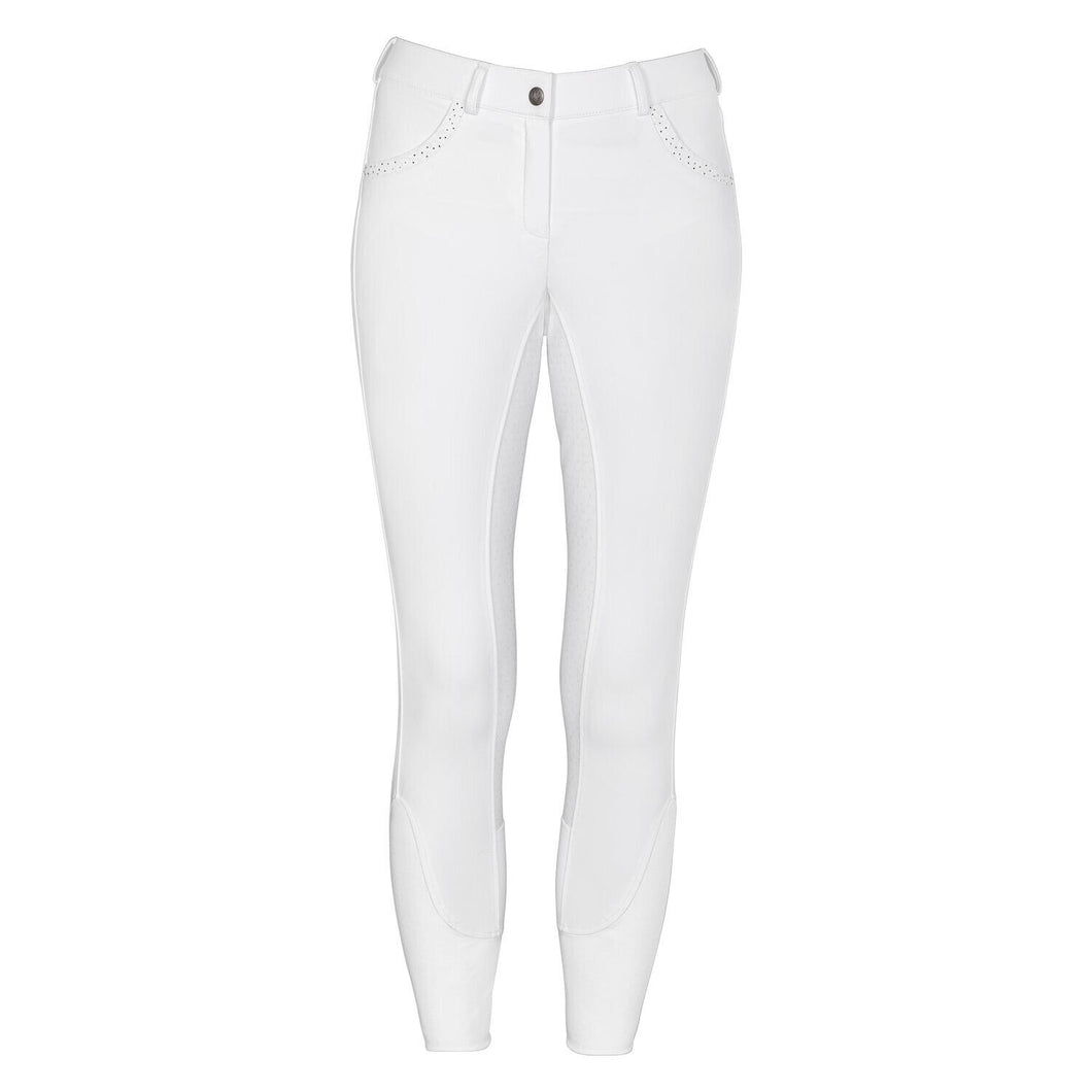 Cheval de Luxe long Grip full seat breeches , White, Size 80 (418193)