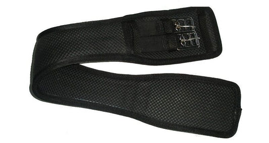 New Neoprene Elasticated Girth , Dressage Treeless Girth Black 29 " .