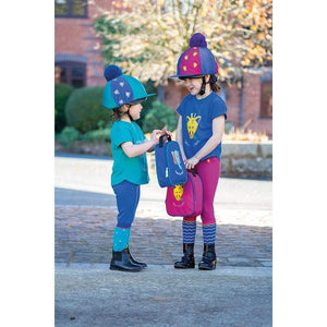 Cwell Equine Shires Tikaboo Children's Jodhpurs Navy 2/3 yrs