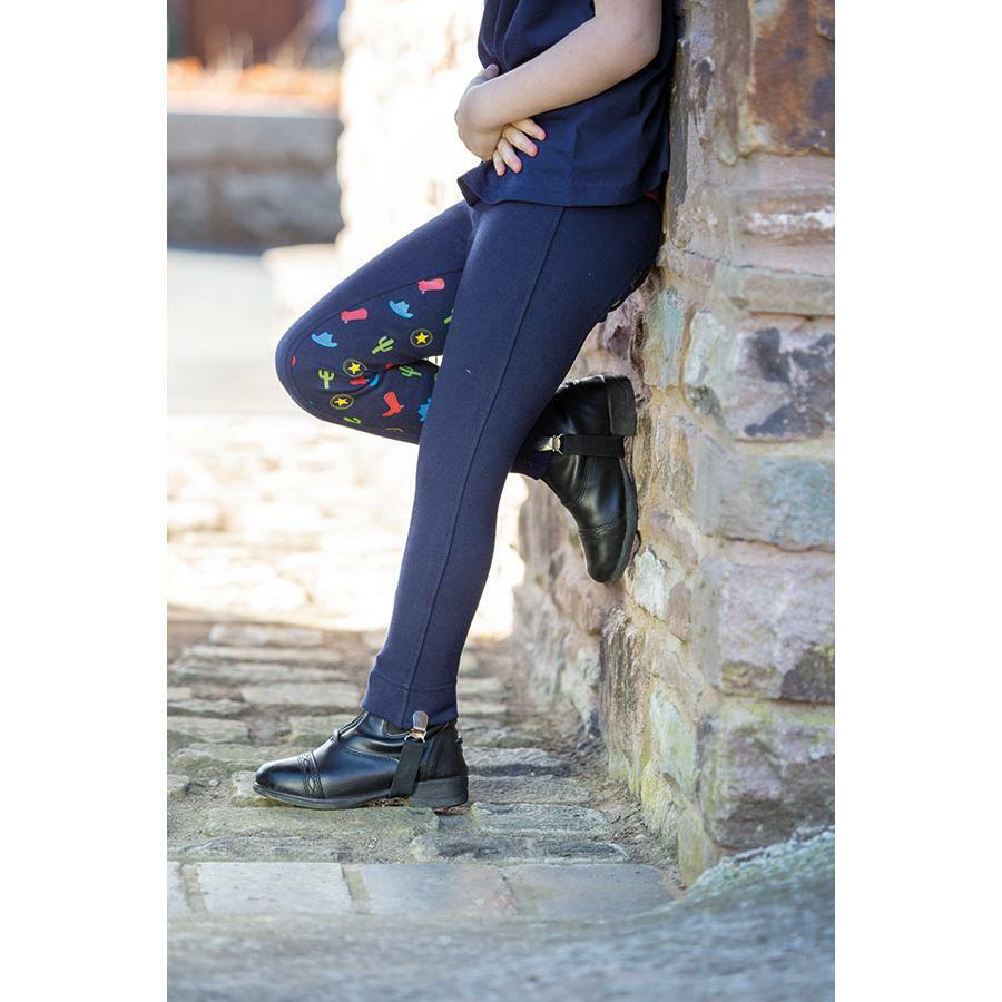 Cwell Equine Shires Wessex Cowboy Jodhpurs Child Navy