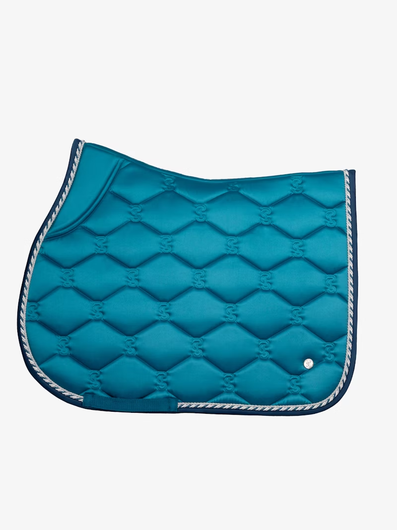 PS of Sweden Signature Jump Saddle Pad in Ocean ,  (FULL) SALE Last Few
