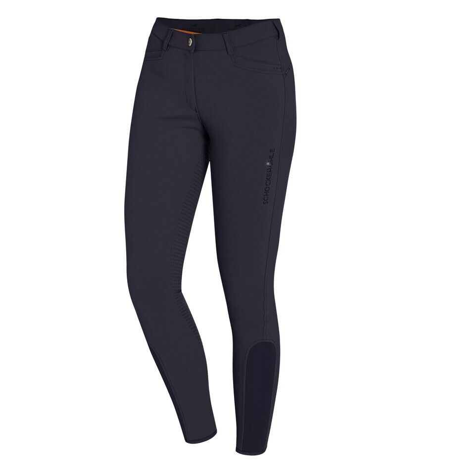 Schockemohle Summer Bea Full Seat Breeches, Navy ,EU38 UK 26R (2171-00039)