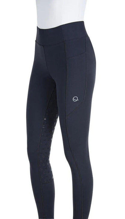 Eqode riding tights ladies full-grip  , SKY CAPTAIN ,SIZE-  XXL  (N56001)