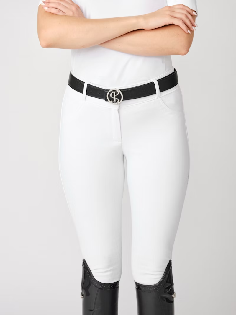 PS OF SWEDEN LOUISA BREECHES 2.0, WHITE, UK 14  EU 40 (2111-034-001)