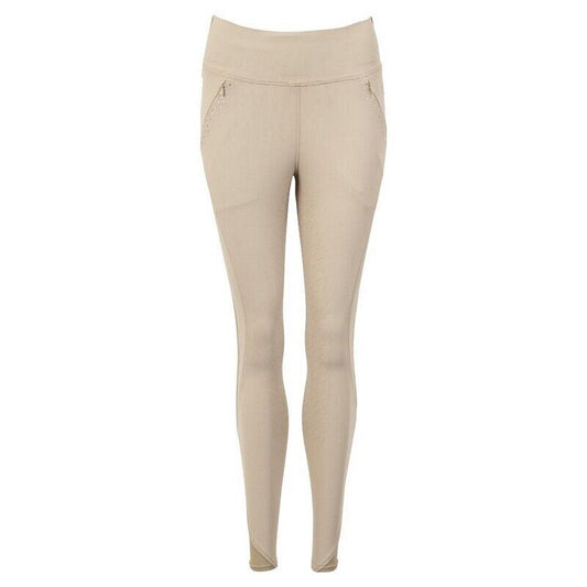 ANKY TREGGINGS LUXURY SILICONE SEAT LADIES,OXFORD TAN, UK 6 EU 34 (XR19103)
