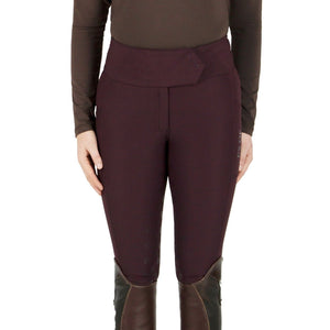 NEW PS OF SWEDEN Brooklyn Full Seat Breeches, PLUM ,UK 32" EU 44   (4944)