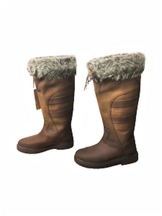 NEW Cwell Equine EQ Rambler Leather Riding Country Boots Footwear BROWN UK 5