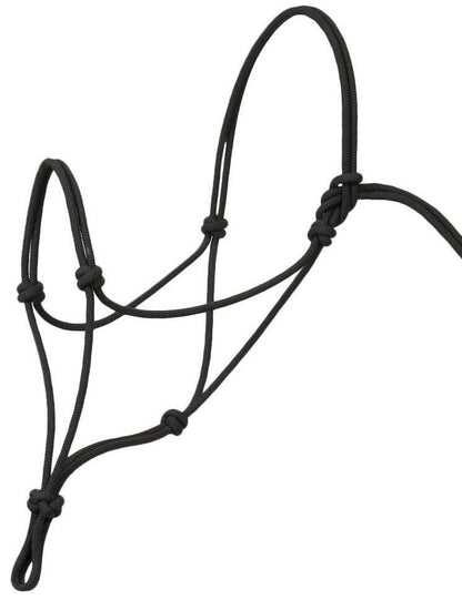 Rope Halter/Headcollar Natural Horsemanship/Parelli ONE SIZE F/C/P BLACK + LEAD