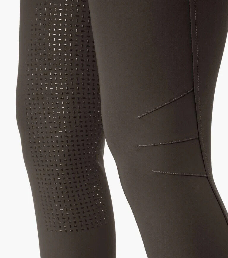 Premier Equine Carapello Full Seat Breeches, Liquorice,  24" ,UK 8 (4147)
