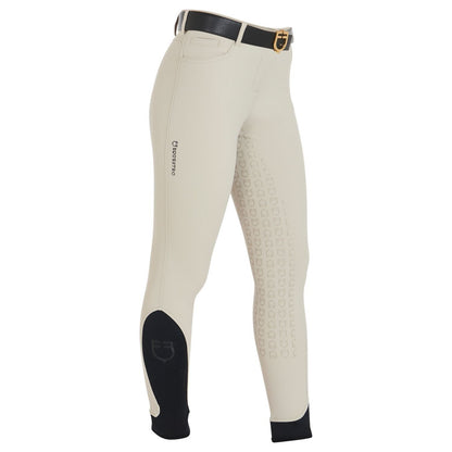 EQUESTRO WOMAN FULL GRIP RIDING BREECHES ,BEIGE ,EU 38 UK 10, 26'' (ET06710)