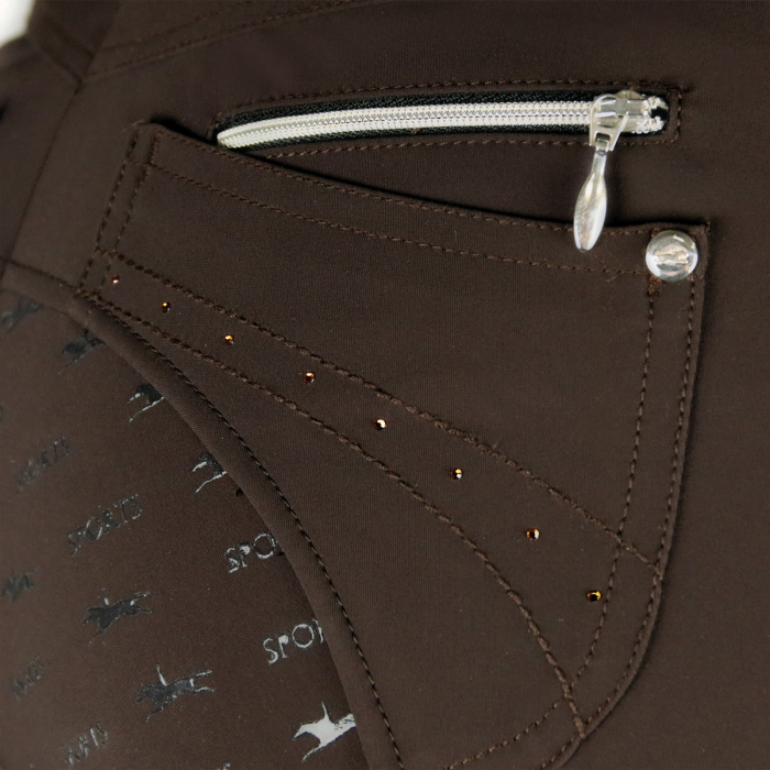 Schockemohle Victory Full Seat Breeches - Dark Brown EU38 UK 26R (2171)