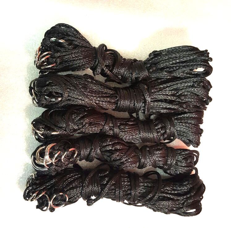 Pack of 5 Haynets strong 9 rings 40"large holes BLACK  ON SALE