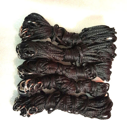 Pack of 5 Haynets strong 9 rings 40"large holes BLACK  ON SALE