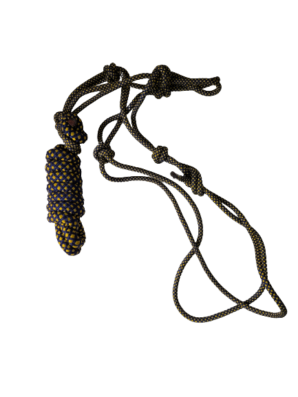 Rope Halter Natural Horsemanship/Parelli ONE SIZE F,C,P Navy/Yellow , lead sale