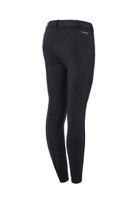 Horze Kids Active Silicone Grip Full Seat Breeches BLACK UK 24/26 EU 130 (36278)