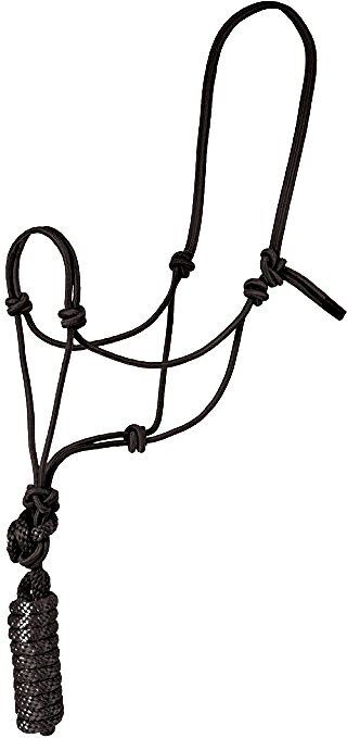 Rope Halter/Headcollar Natural Horsemanship/Parelli ONE SIZE F/C/P BLACK + LEAD