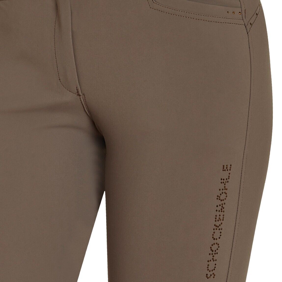 Schockemohle Summer Daliah Knee Grip Breeches -taupe EU 42 UK 30R (2161-00036)