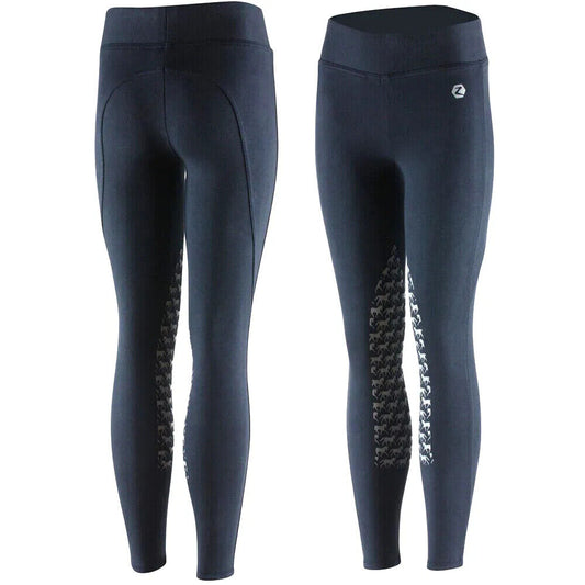 New  Horze Children's Active JR Silicone Horse Grip Tights  (36090)