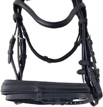 Load image into Gallery viewer, New Bridle Famous, Gr. Warmblood – black/Strasse-copper (PONY) leather Bridle
