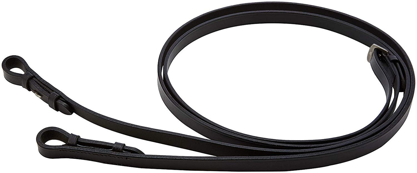 Cwell Equine Diamonte Leather Comfort Bridle With White Padding With Free Reins BLACK