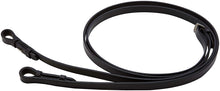 Load image into Gallery viewer, Cwell Equine Diamonte Leather Comfort Bridle With White Padding With Free Reins BLACK
