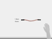 Load image into Gallery viewer, Cwell Equine Dressage Crystal Bling 5 Rows crystal Browband Pink crystal Rhinestones sparkly Black
