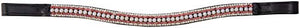 Cwell Equine Look U PINK/PEARL Crystal Browband Great Gift *offer* BLACK