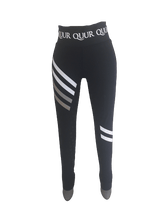 Load image into Gallery viewer, Riding Tights Quur Navy  Full Grip Euro 40 UK 12

