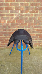 Super-comfy Deeper seat GP Saddle Synthetic CHANGEABLE GULLET SADDLE BLACK