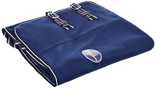 NEW NAVY HORSE COB PONY SHOW TRAVEL FLEECE RUG 3&#039;6-7&#039;0&quot; stable cooler choice of Sizes