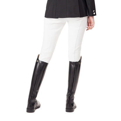 Shires Norfolk Long Leather Riding Boots Black Plain Leather