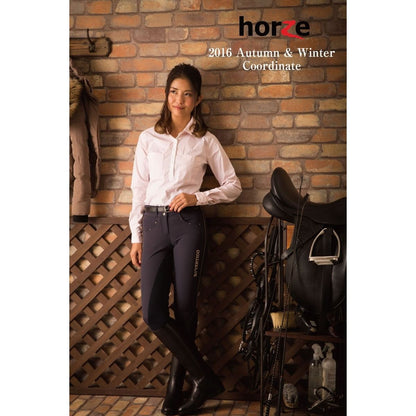 Shires Norfolk Long Leather Riding Boots Black Plain Leather