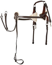 Load image into Gallery viewer, Cwell Equine NEW 5 POINT BREASTPLATE QUALITY LEATHER Pressure PADS X FULL/FULL/COB/PONY

