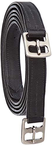 Cwell Equine New Soft Stirrup Leathers Black Choice of Sizes
