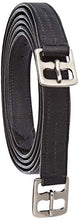 Load image into Gallery viewer, Cwell Equine New Soft Stirrup Leathers Black Choice of Sizes
