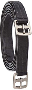 Cwell Equine New Soft Stirrup Leathers Black Choice of Sizes