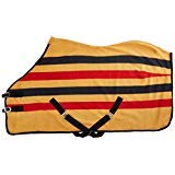 Cwell Equine FLEECE HORSE RUG cooler stable travel show NEWMARKET STRIPE
