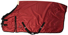 Load image into Gallery viewer, Cwell Equine New LightWeight BURGUNDY turnout rug Blanket rain sheet no fill 600 Denier waterproof
