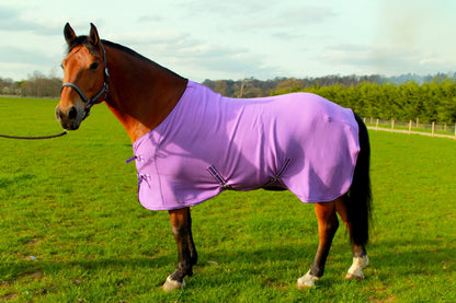 HORSE COB PONY SHOW TRAVEL FLEECE RUG 5'0-7'0" stable cooler choice of colours