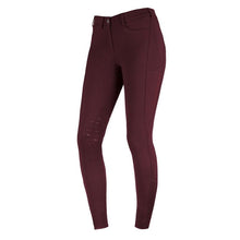 Load image into Gallery viewer, Schockemohle Ladies Victory Full Seat Silicon Print Breeches CASSIS UK 26 EU 38
