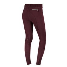 Load image into Gallery viewer, Schockemohle Ladies Victory Full Seat Silicon Print Breeches CASSIS UK 26 EU 38
