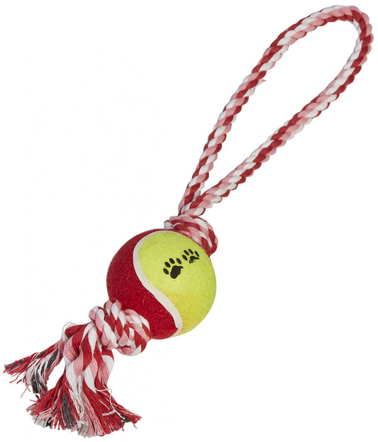 TOM pull rope dog 35 cm rope red
